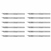 Excel Blades K1 Light Duty Aluminum Hobby Craft Knife with Safety Cap, Bulk, 12pk. 18001